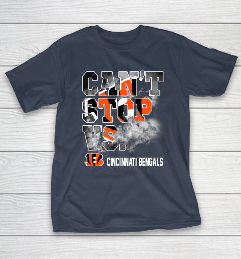 NFL Cincinnati Bengals Can't Stop Vs T-Shirt 3