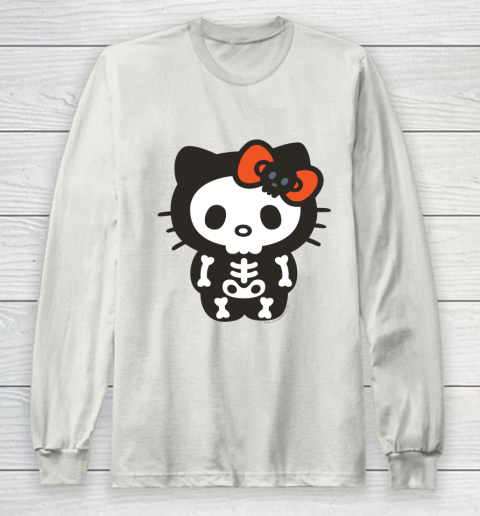 Hello Kitty Skeleton Halloween Long Sleeve T-Shirt 9