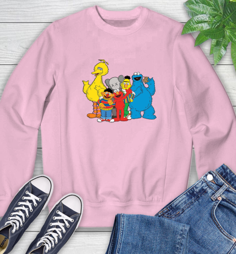 Kaws x sesame street sweatshirt hot sale