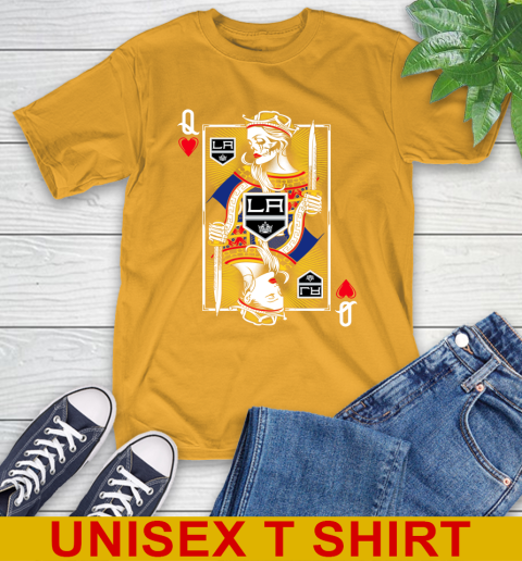 NHL Hockey Los Angeles Kings The Queen Of Hearts Card Shirt T-Shirt 2