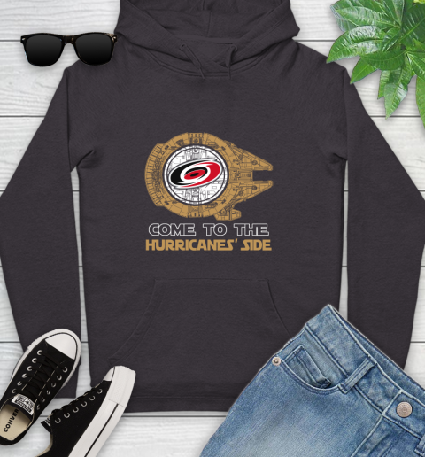NHL Come To The Carolina Hurricanes Wars Hockey Sports Youth Hoodie 8