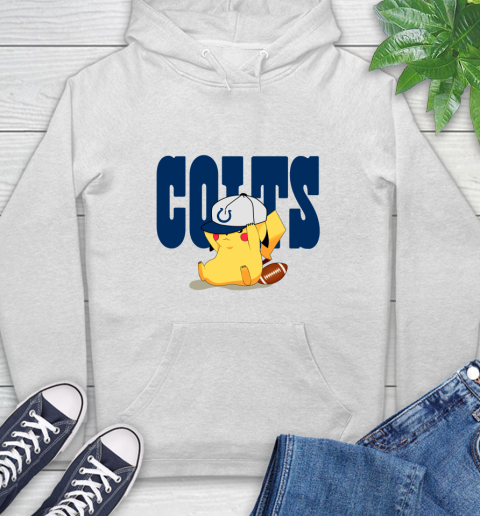 NFL Pikachu Football Sports Indianapolis Colts Hoodie