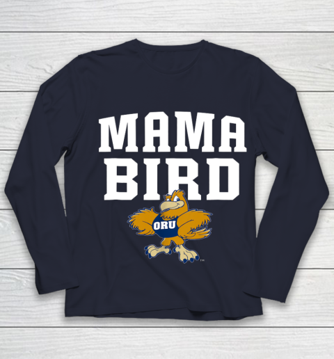 Oral Roberts Golden Eagles Mama Mascot Youth Long Sleeve 2