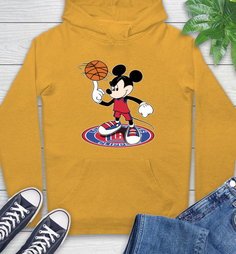 NBA Basketball LA Clippers Cheerful Mickey Disney Shirt Hoodie 3