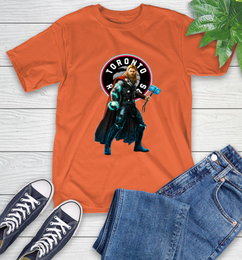 NBA Thor Avengers Endgame Basketball Toronto Raptors T-Shirt 5