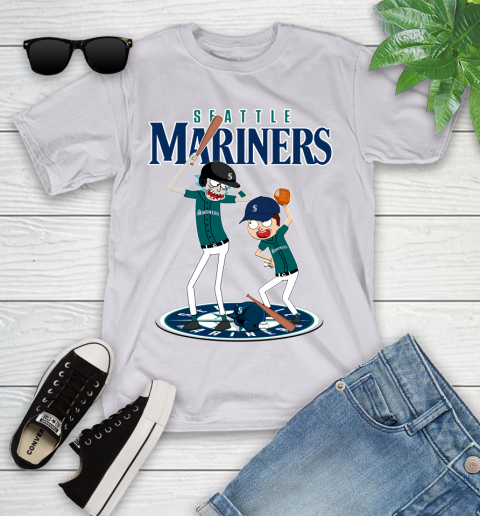 MLB Seattle Mariners Rick And Morty Baseball 106