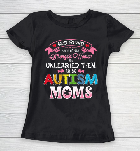 Mother's Day Funny Gift Ideas Apparel  Autism Awareness Novelty Gift Amazing Moms T Shirt Women's T-Shirt