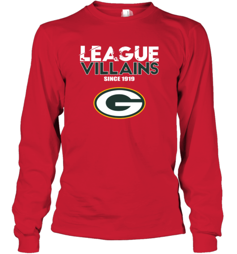 League Villains Since 1919 Green Bay Packers Youth Hoodie - Rookbrand