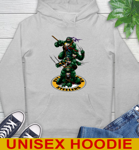 NFL Football Pittsburgh Steelers Teenage Mutant Ninja Turtles Shirt Hoodie 6