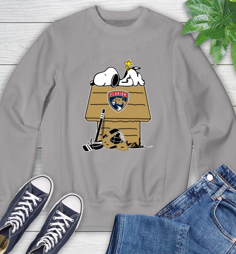 Florida Panthers NHL Hockey Snoopy Woodstock The Peanuts Movie Sweatshirt 5