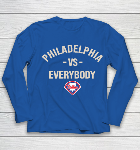 Philadelphia Phillies Vs Everybody Youth Long Sleeve 7