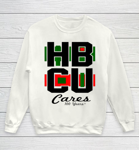 HBCU Cares College University Graduation Gift Black School Youth Sweatshirt