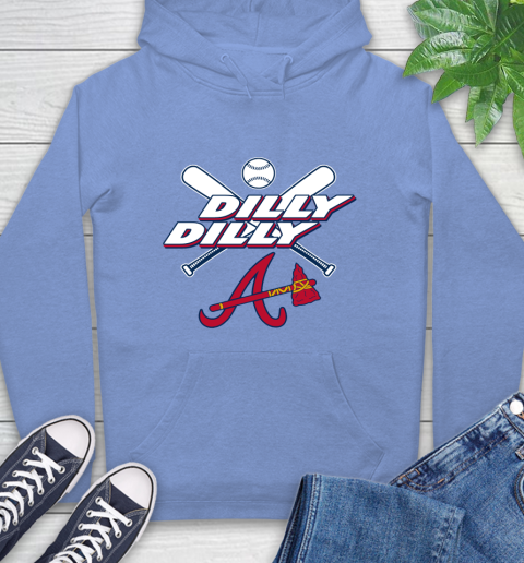 MLB Atlanta Braves Dilly Dilly Baseball Sports Hoodie 11