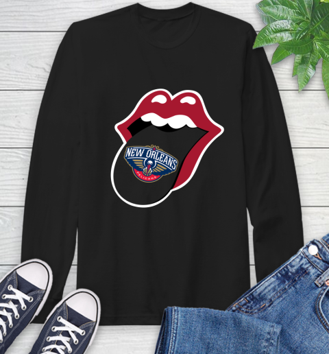 New Orleans Pelicans NBA Basketball Lips I Root For My Team Adoring Fan 59