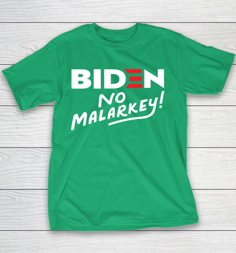 Biden No Malarkey Youth T-Shirt 3