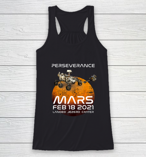 Perseverance Mars Rover Landing 2021 Nasa Mission Racerback Tank
