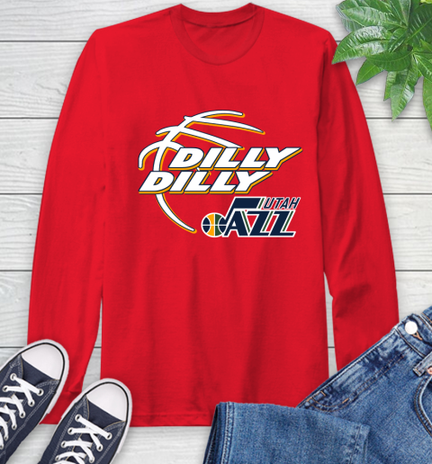 NBA Utah Jazz Dilly Dilly Basketball Sports Long Sleeve T-Shirt 10