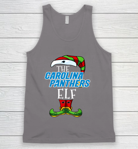Carolina Panthers Christmas ELF Funny NFL Tank Top 6