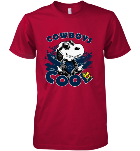 Dallas Cowboys Snoopy Joe Cool We're Awesome Premium Men's T-Shirt 