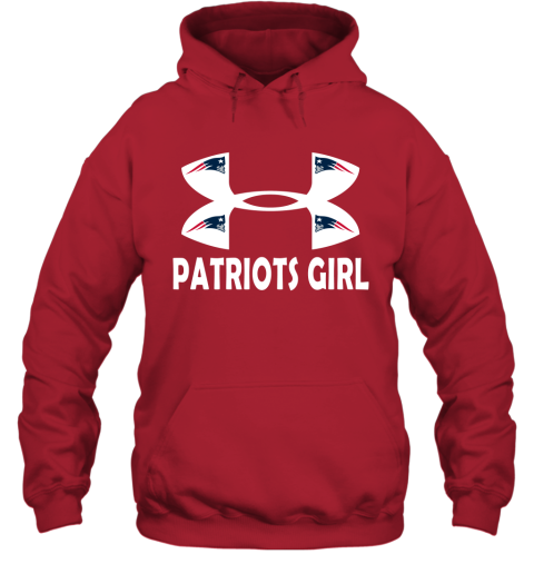 NFL New England Patriots Girl Under Armour Football Sports IrZSOr5Q6nD hoodie 23 95 151514 front red