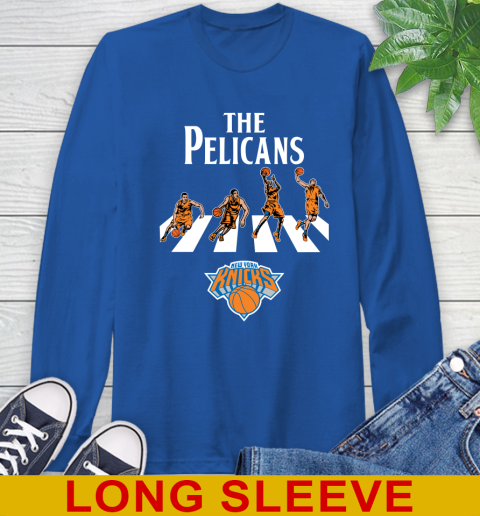 NBA Basketball New York Knicks The Beatles Rock Band Shirt Long Sleeve T-Shirt 11