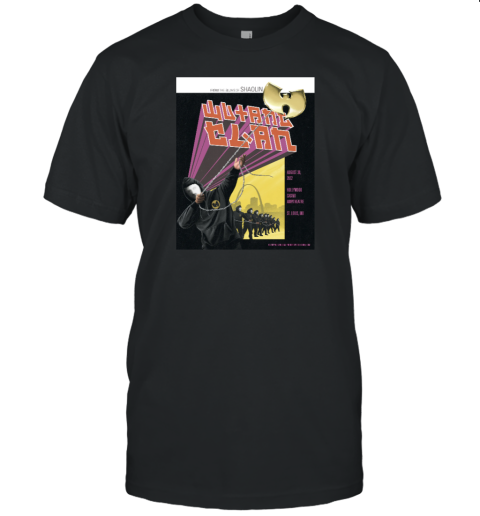 Wu Tang Clan St. Louis August 30, 2022 Hollywood Casino Amphitheatre Unisex Jersey Tee
