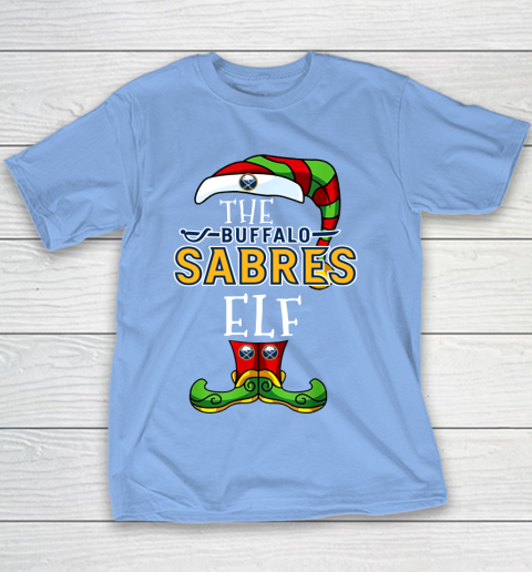 Buffalo Sabres Christmas ELF Funny NHL Youth T-Shirt 8
