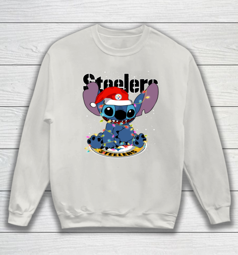 Pittsburgh Steelers NFL Football noel stitch Christmas Sweatshirt 8