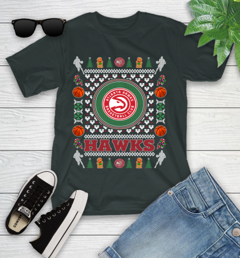 Atlanta Hawks Merry Christmas NBA Basketball Loyal Fan Ugly Shirt 105