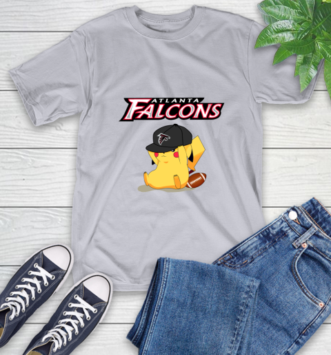 NFL Pikachu Football Sports Atlanta Falcons T-Shirt 6