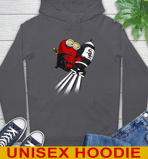 MLB Baseball Chicago White Sox Deadpool Minion Marvel Shirt Hoodie 7