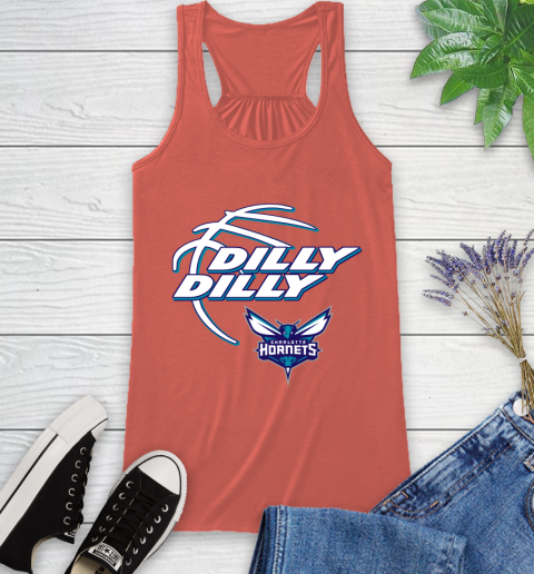 NBA Charlotte Hornets Dilly Dilly Basketball Sports Racerback Tank 4