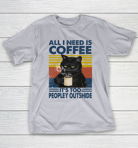 Cat that's what I do I drink beer I hate people and I know things vintage T-Shirt 4