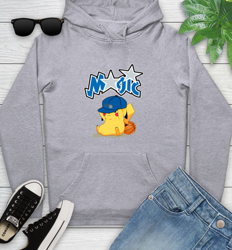 NBA Pikachu Basketball Sports Orlando Magic Youth Hoodie 6