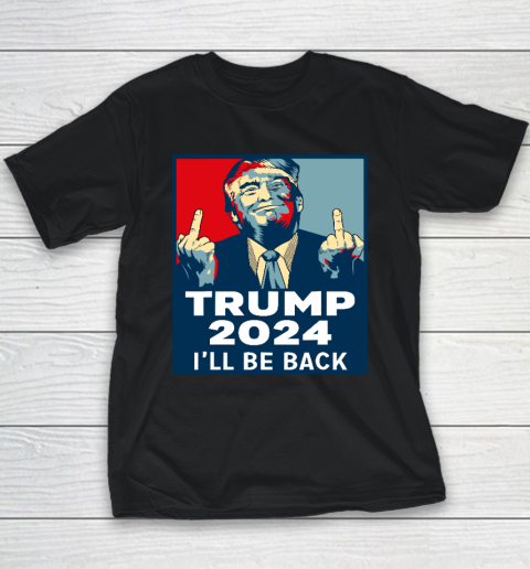 Trump 2024 I'll Be Back Youth T-Shirt
