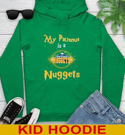 NBA Basketball Harry Potter My Patronus Is A Denver Nuggets Youth Hoodie 9 NBA Basketball Harry Potter My Patronus Is A Denver Nuggets Youth Hoodie - Image 9