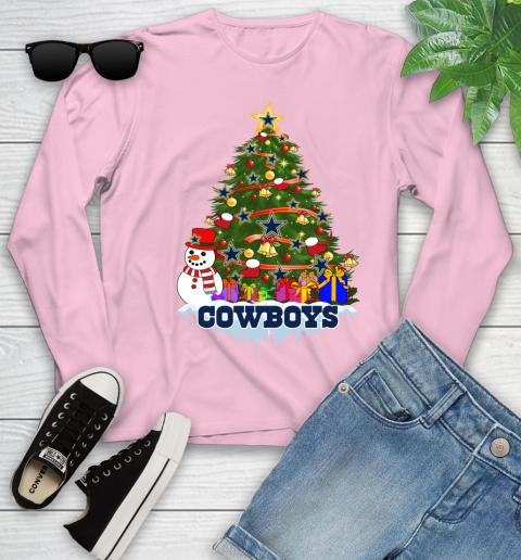 Dallas Cowboys Merry Christmas NFL Football Sports Youth Long Sleeve 10