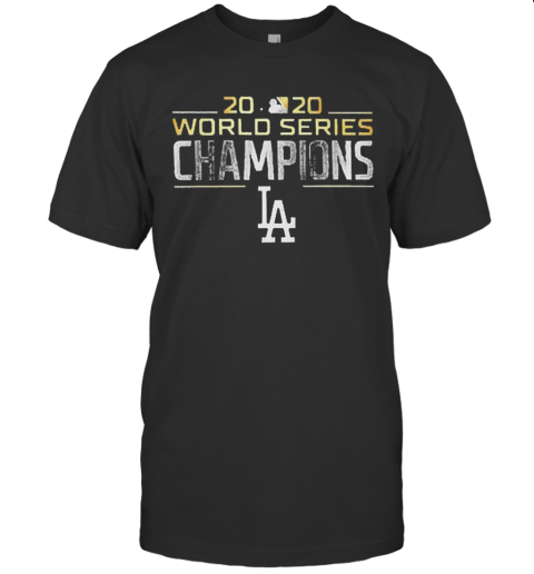 2020 World Series Champions Los Angeles Dodgers T-Shirt