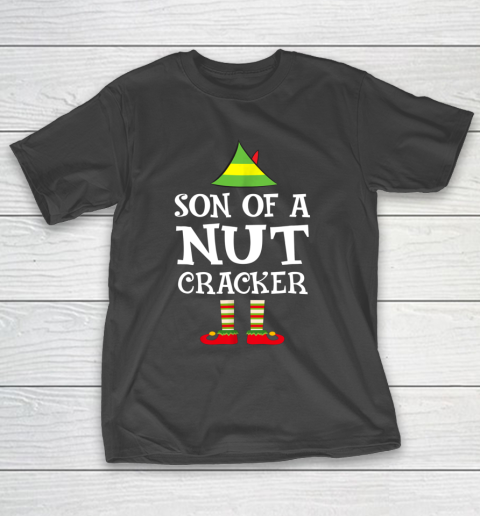 Son Of A Nutcracker Funny Christmas Elf T-Shirt