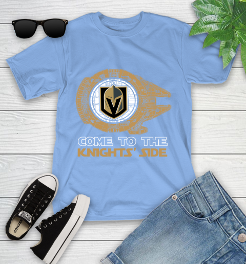 NHL Come To The Vegas Golden Knights Wars Hockey Sports Youth T-Shirt 15