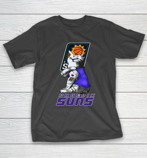 NBA Basketball My Cat Loves Phoenix Suns T-Shirt