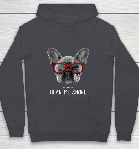 Cute Funny French Bulldog Motto Dog Gifts Youth Hoodie 5
