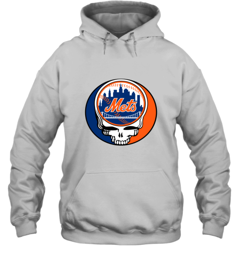 New York Mets The Grateful Dead Baseball MLB Mashup Hoodie