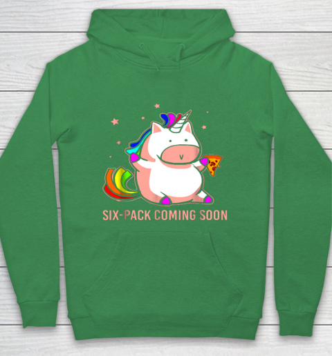 Unicorn Six Pack Funny Cute Shirt Coming Soon Fat Unicorn Hoodie 5