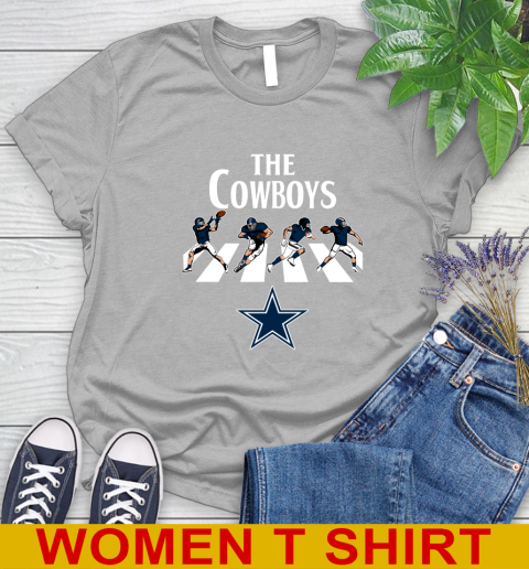 NFL Football Dallas Cowboys The Beatles Rock Band Shirt Women's T-Shirt 5
