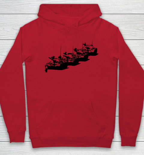 Tank Man Art Hoodie 6
