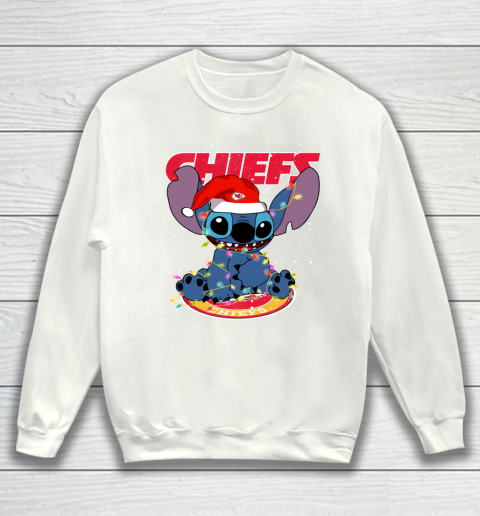 Kansas City Chiefs NFL Football noel stitch Christmas Sweatshirt