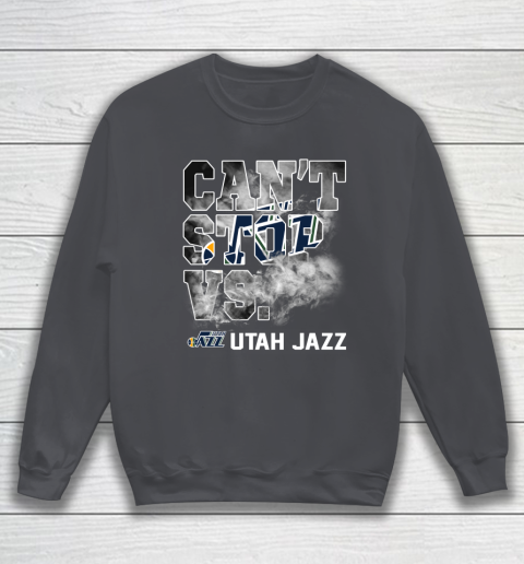 NBA Utah Jazz Basketball Can't Stop Vs Sweatshirt 4