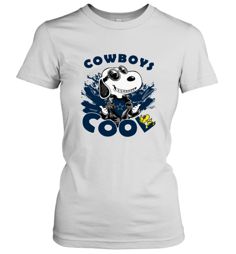t6pw dallas cowboys snoopy joe cool were awesome shirt ladies t shirt 20 front white