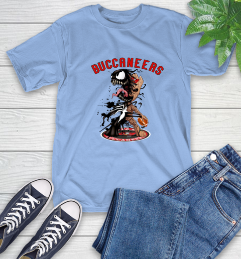 NFL Tampa Bay Buccaneers Football Venom Groot Guardians Of The Galaxy T-Shirt 11